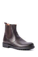 Men's Brown Leather Boots | Derimod