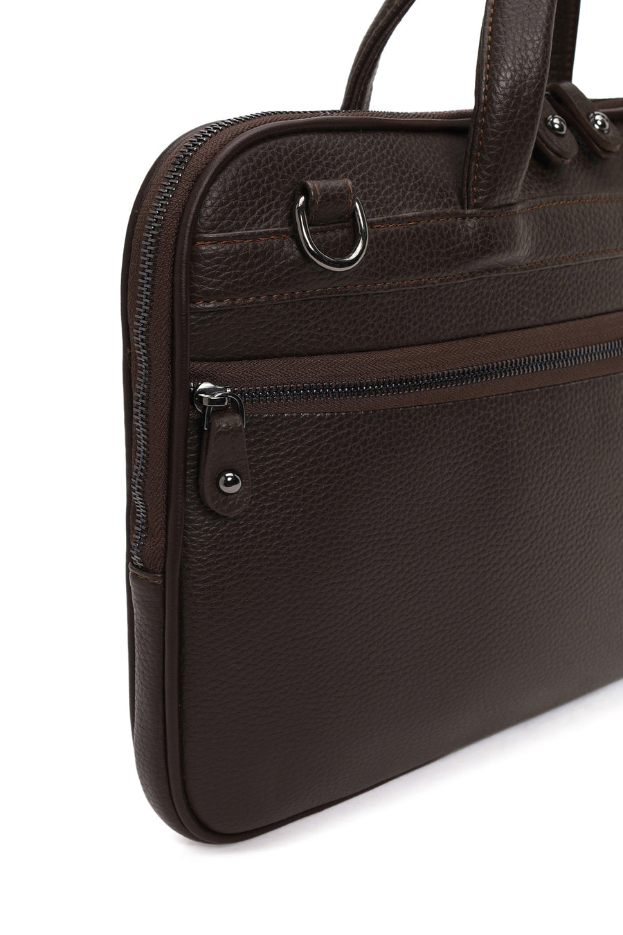 Male Black Long-Strap Briefcase