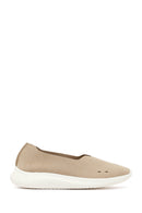 Women's Beige Chunky Suede Shoes | Derimod