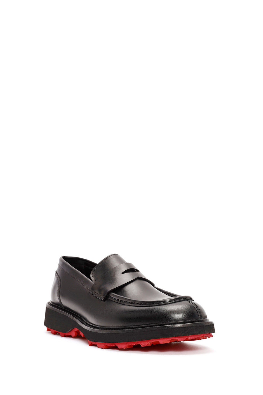 Erkek Siyah Deri Casual Loafer