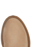 Geox Women's Beige Iridea Suede Boots | Derimod