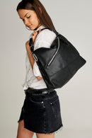 Women's Shoulder Bag with Zipper Detail | Derimod