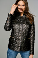 LAURA WOMEN'S LEATHER JACKET | Derimod