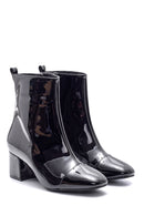 Women's Heeled Patent Leather Boots | Derimod