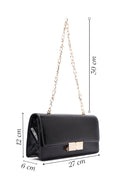 Women's Black Chain Shoulder Bag | Derimod