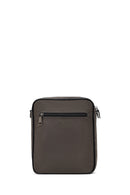 Men's Grey Fabric Messenger Bag | Derimod