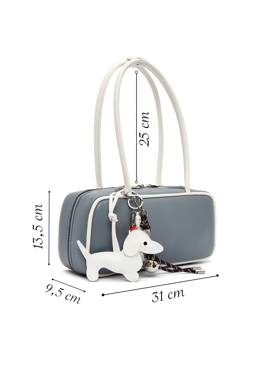 Women's Blue Accessory Shoulder Bag