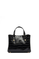 Women's Black Long Strap Mini Classic Handbag | Derimod