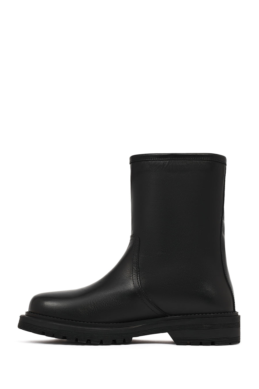 Women's Black Leather Boots