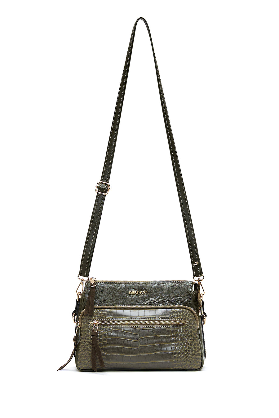 Women's Crocodile Cross Bag