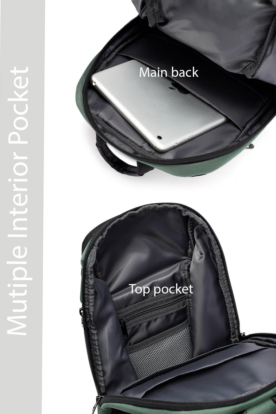 D-Pack Men's Green Crossbody Bag