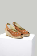 Women's Suede Leather Sandals | Derimod