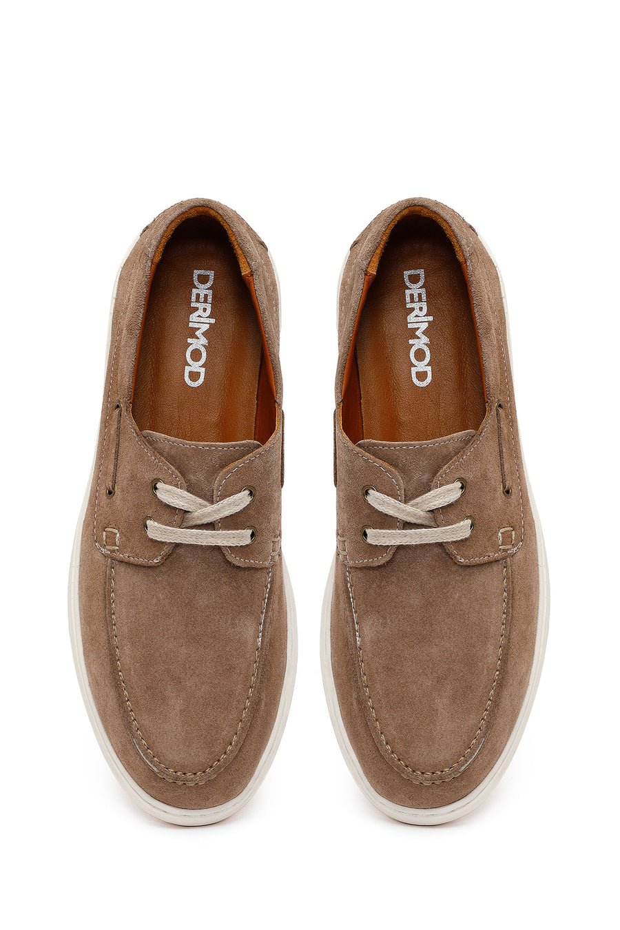 Male Mink Lace-Up Suede Casual Shoes