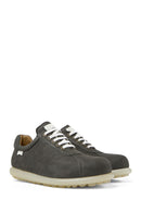 Camper Men's Gray Pelotas Ariel Leather Sneaker | Derimod