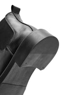 Men's Black Leather Chelsea Boots | Derimod