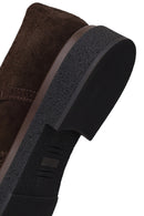 Male Brown Lace-up Suede Casual Shoes | Derimod