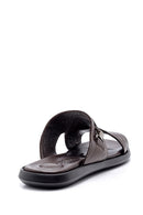 Men's Leather Slippers | Derimod