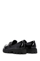 Kadın Deri Rugan Maskülen Loafer | Derimod