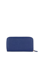 Geox Women's Navy Blue Leather Wallet | Derimod