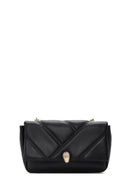 Women's Black Quilted Crossbody Bag | Derimod