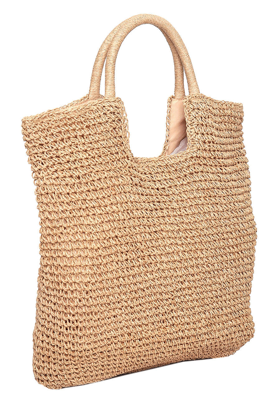Women's Straw Shoulder Bag