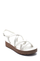 Kadın Casual Kroko Desenli Sandalet | Derimod