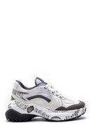 Women's Patterned Leather Sneaker | Derimod