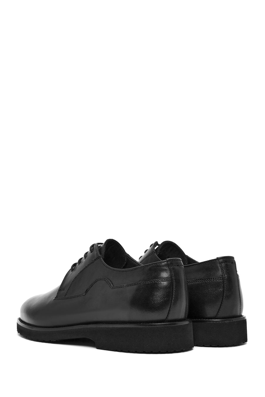 Men's Black Leather Classic Shoes