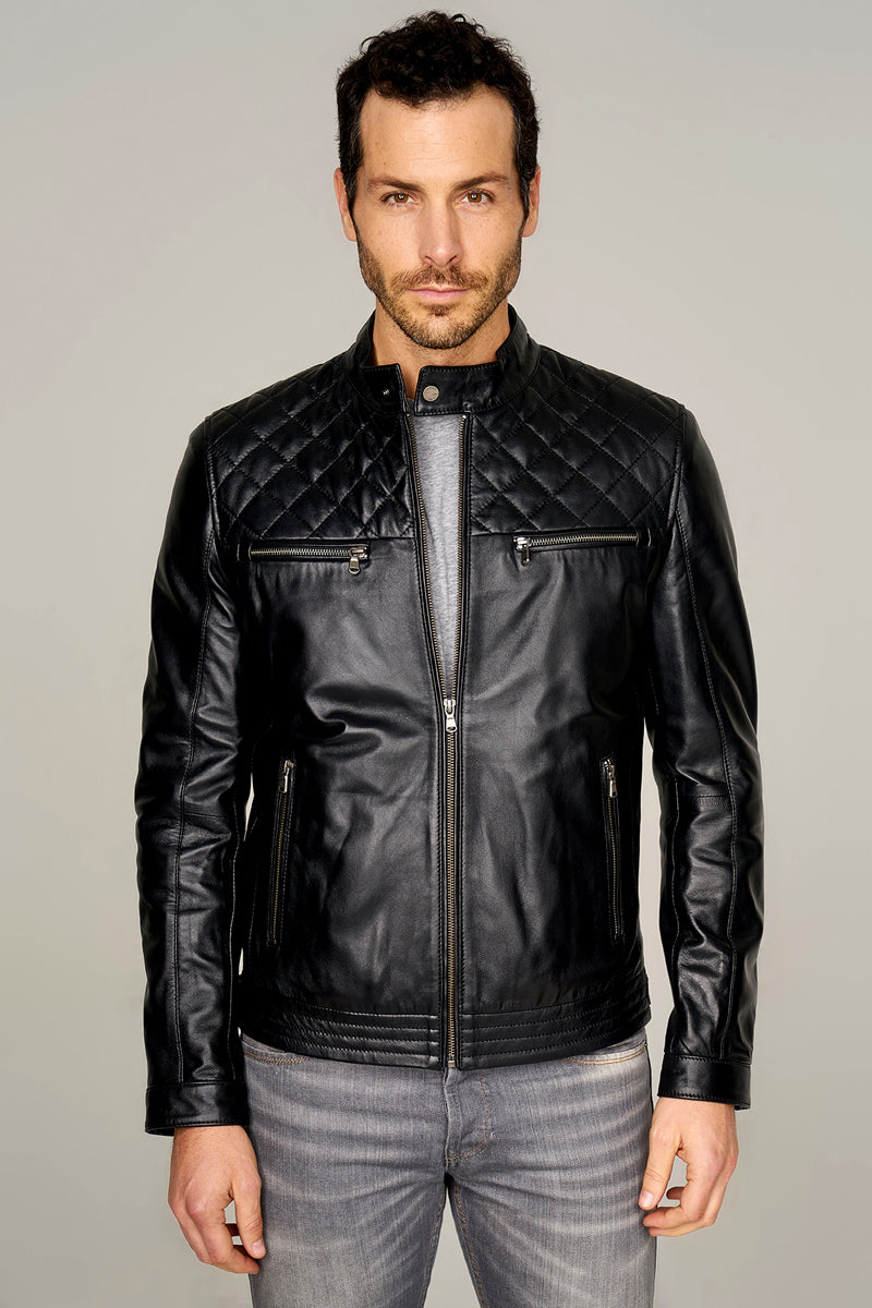 Adrian Men's Leather Jacket