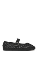 Women's Black Buckle Espadrilles | Derimod