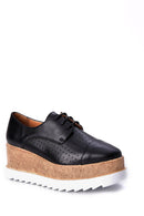 Women's High-Sole Sneaker | Derimod