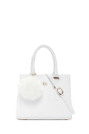 Women's White Long Strap Accessory Handbag | Derimod
