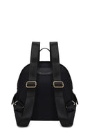 Woman Black Fabric Backpack | Derimod