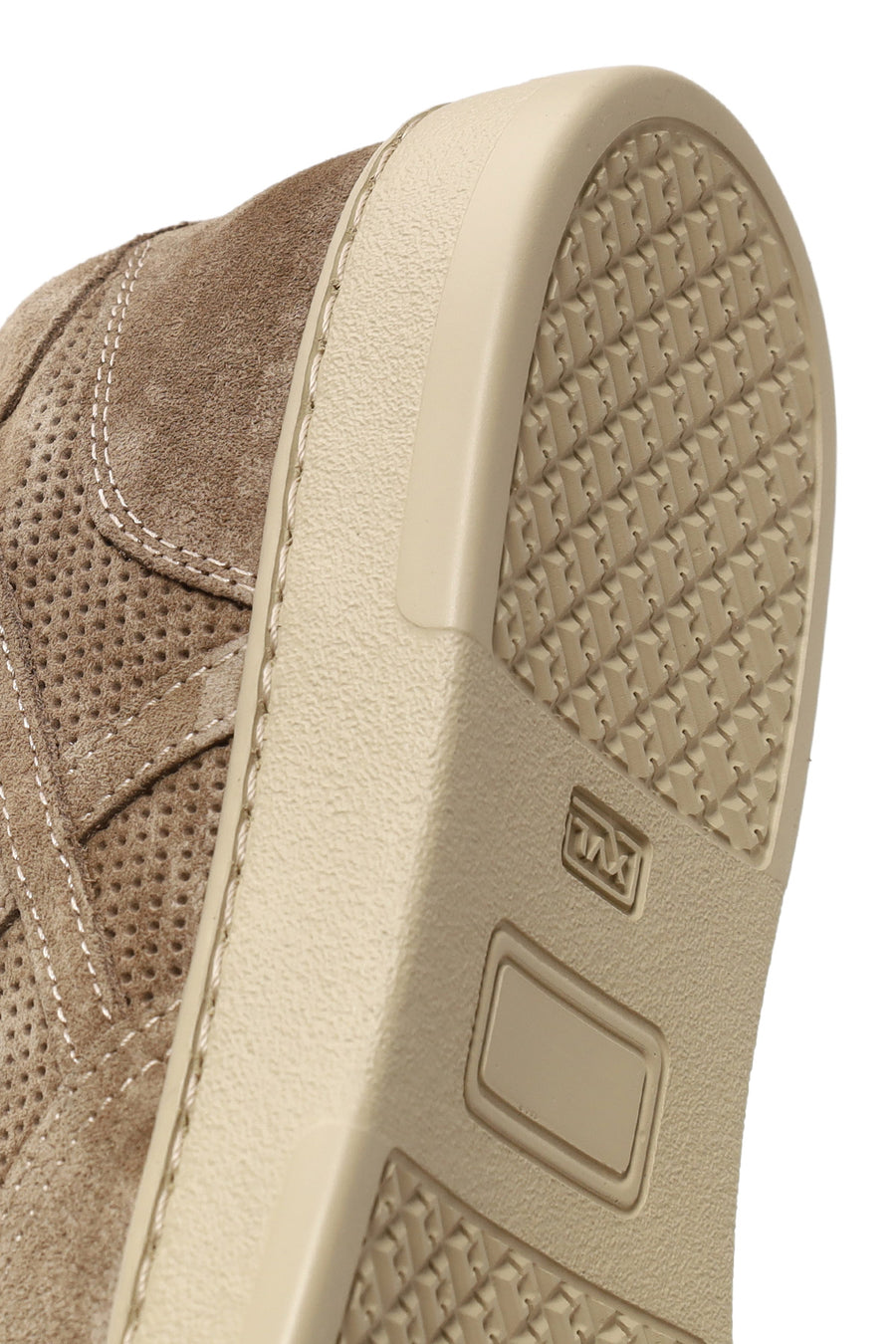 Woman Mink Lace-Up Suede Leather Sneaker