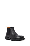 Men's Black Leather Chelsea Boot | Derimod