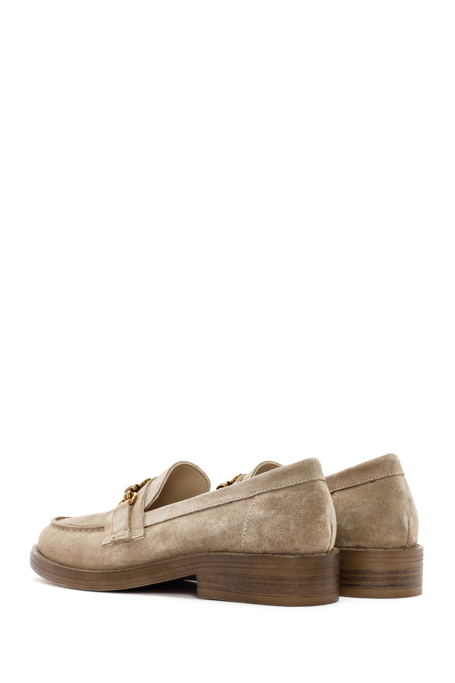 Women's Mink Suede Leather Masculine Loafer