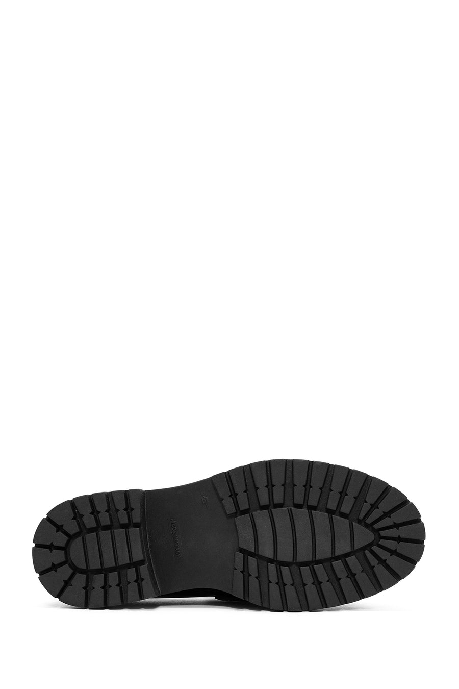 ACBC x Derimod Kadın Siyah Kalın Tabanlı Maskülen Loafer