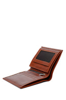 Men's Tan Leather Wallet | Derimod