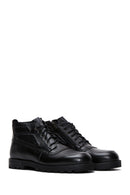 Men's Leather Casual Zipper Boots | Derimod