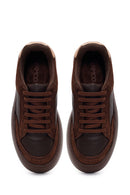 Woman Brown Lace-Up Chunky Sneaker | Derimod