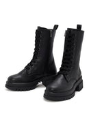 Women's Black Zippered Boots | Derimod