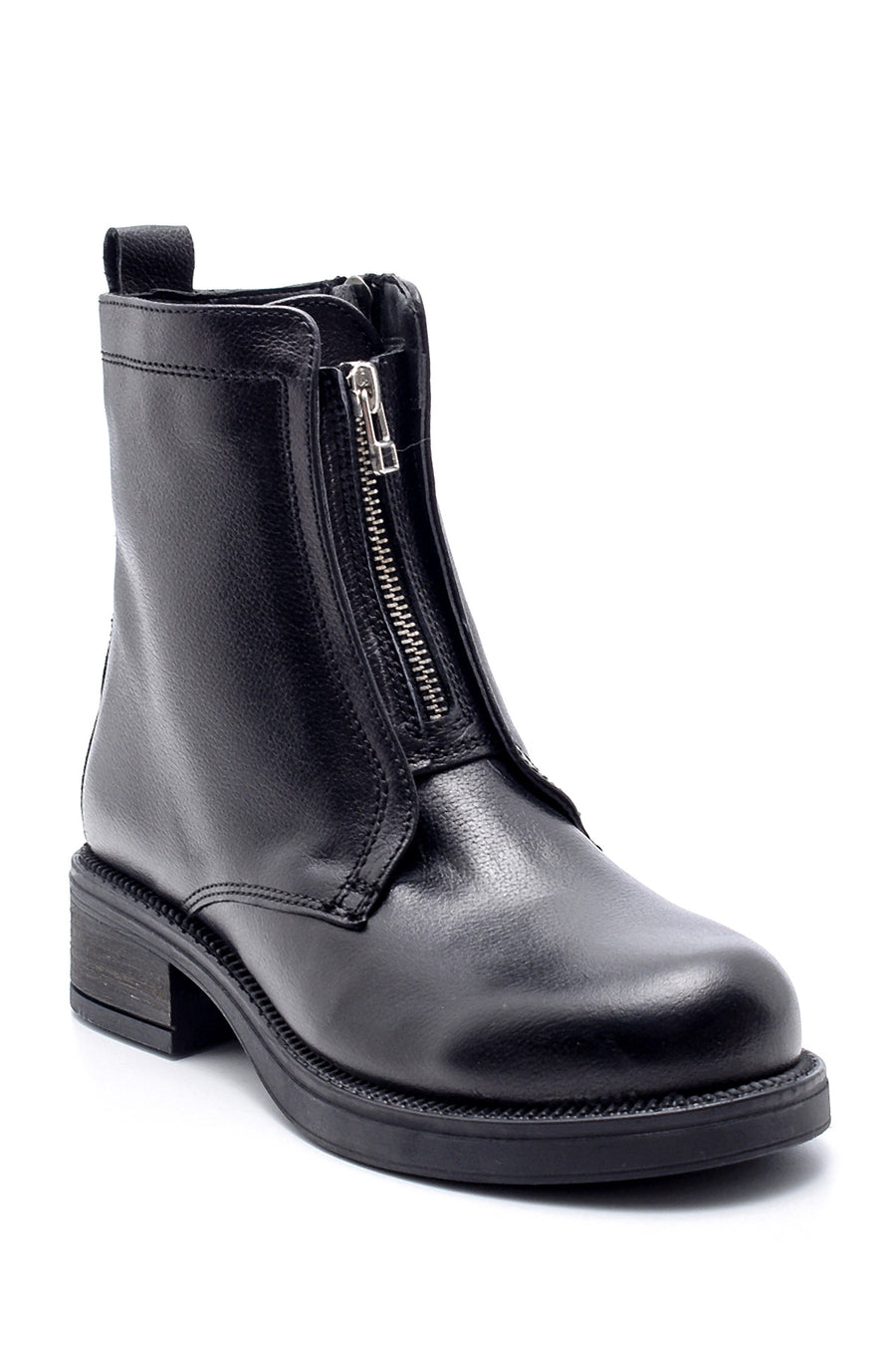 Women's Zipper Detailed Boots