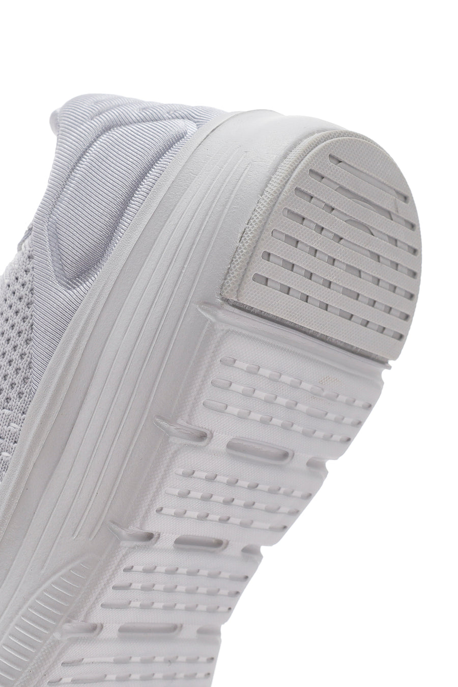 Derimod Zero Women's Gray Lace-Up Thick Soled Fabric Sneaker
