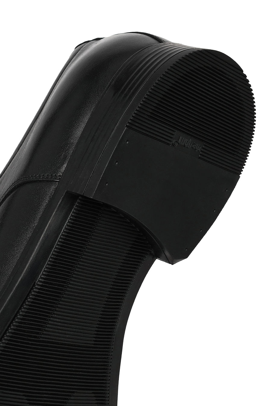 Men's Black Laced Leather Classic Shoes