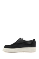 Men's Black Lace-up Leather Casual Shoes | Derimod