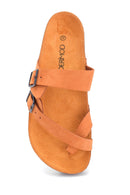 Women's Nubuck Leather Slippers | Derimod