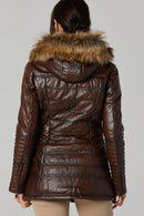 Cornelia Women's Leather Jacket | Derimod