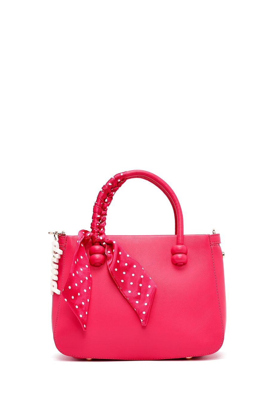 Women's Pink Long Strap Accessory Handbag