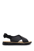 Camper Women's Black Oruga Sandals | Derimod
