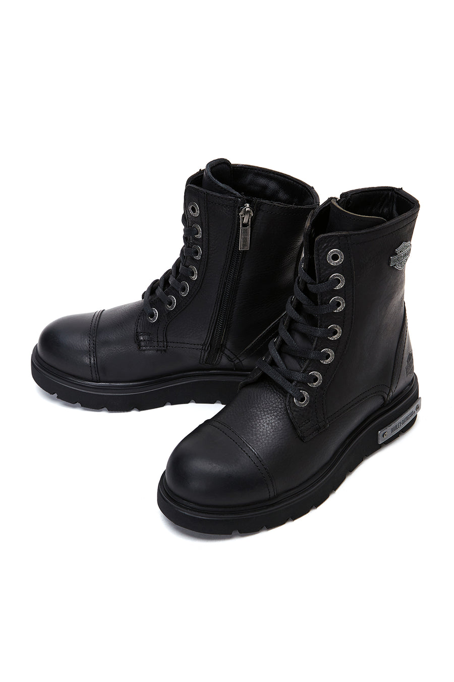 Harley Davidson Women's Black Tums Boot Leather Boots